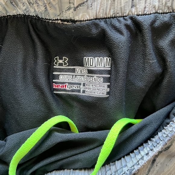 UNDER ARMOUR Athletic Great Escape Active Short Running Gray Yoga Womens Size M - Picture 6 of 6